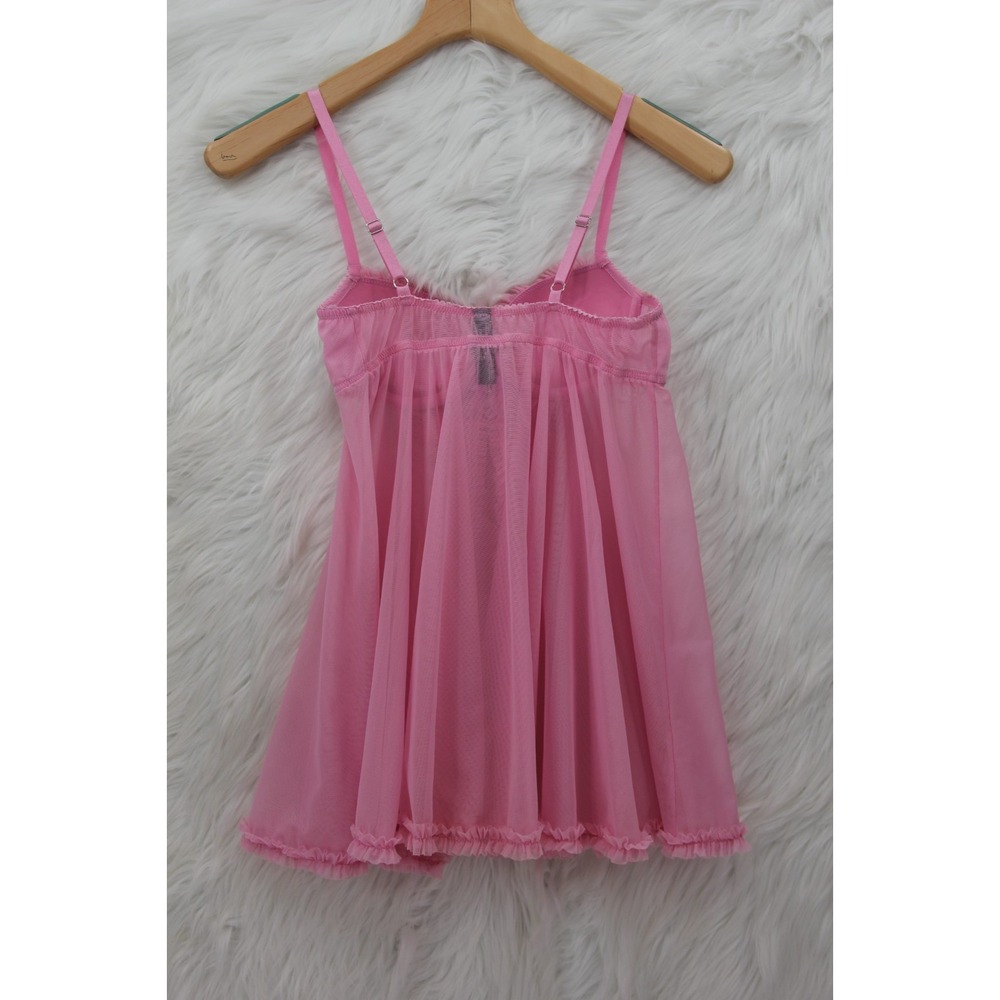 Victorias Secret Sexy Little Things Babydoll Dress 34B Rhinestone Lot Barbie Y2K - Picture 7 of 16